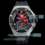 LS Factory 1:1 Clone Audemars Piguet Royal Oak Tourbillon Marvel Spider-Man Limited Edition Watch 